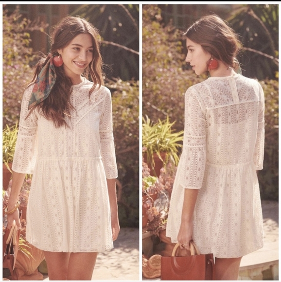 Sezane Dresses & Skirts - Sezane Eva Lace Dress